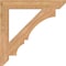 Ekena Millwork Balboa Slat Smooth Bracket, Western Red Cedar, 5 1/2"W x 42"D x 42"H BKT06X42X42BOA06SWR - alternate 2